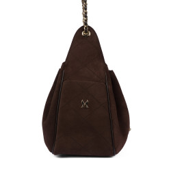 Bolso de mujer de hombro 062g ante chocolate
