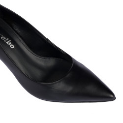Zapatos elegantes de mujer 1372 negro