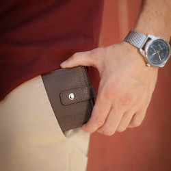 Cartera para hombres 210g testa di moro lifestyle