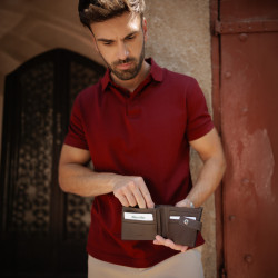 Cartera para hombres 210g testa di moro lifestyle