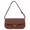 Bolso de mujer de hombro 059g biz cognac