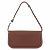 Bolso de mujer de hombro 059g biz cognac