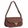 Bolso de mujer de hombro 059g biz cognac