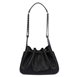 Bolso de mujer de hombro 062g 01 biz negro