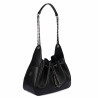 Bolso de mujer de hombro 062g 01 biz negro