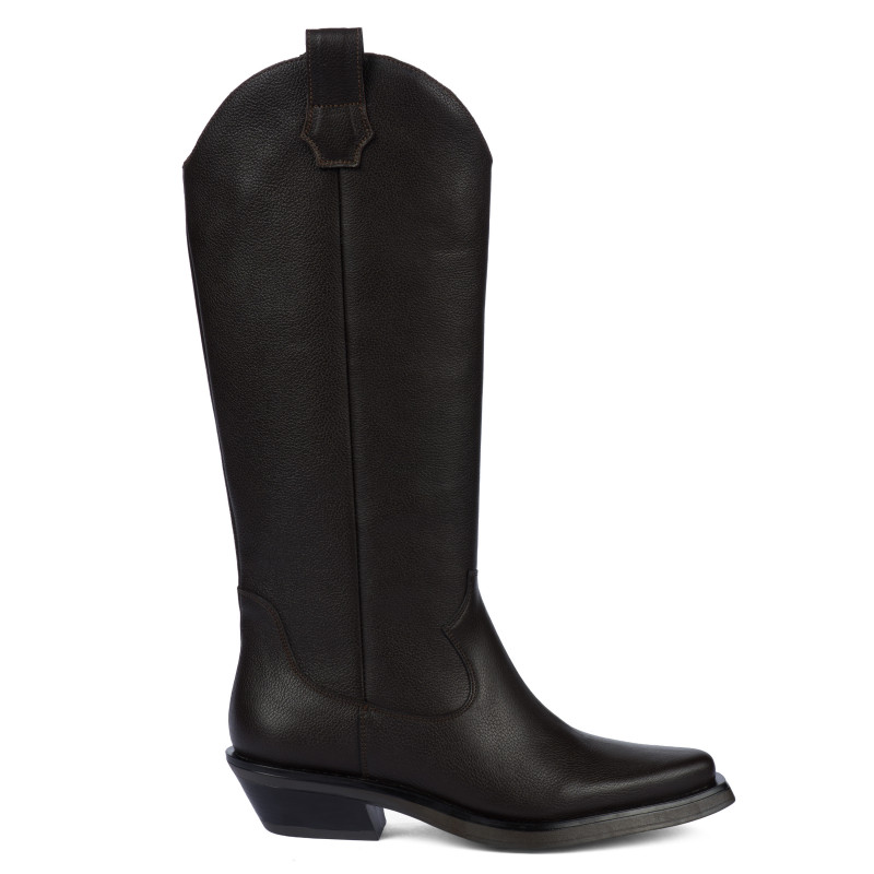 Botas para mujer 3429 biz chocolate