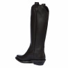 Botas para mujer 3429 biz chocolate