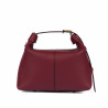 Bolso de mano para mujer 037-1g burdeos