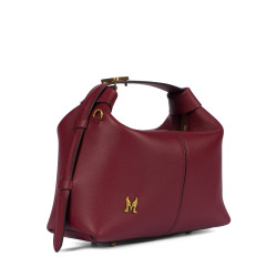 Bolso de mano para mujer 037-1g burdeos