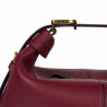 Bolso de mano para mujer 037-1g burdeos