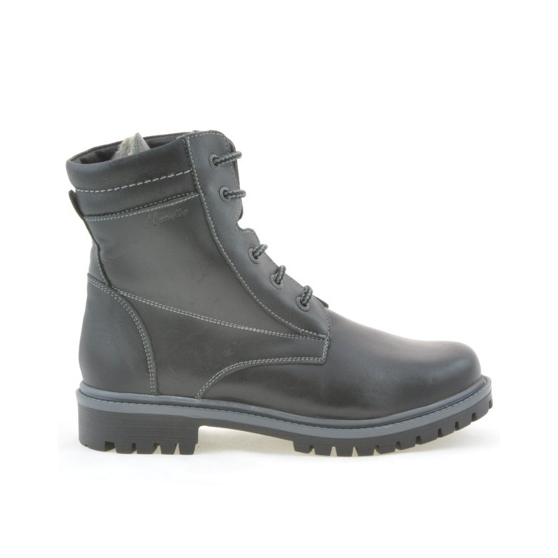 Botines adolescentes 438 negro