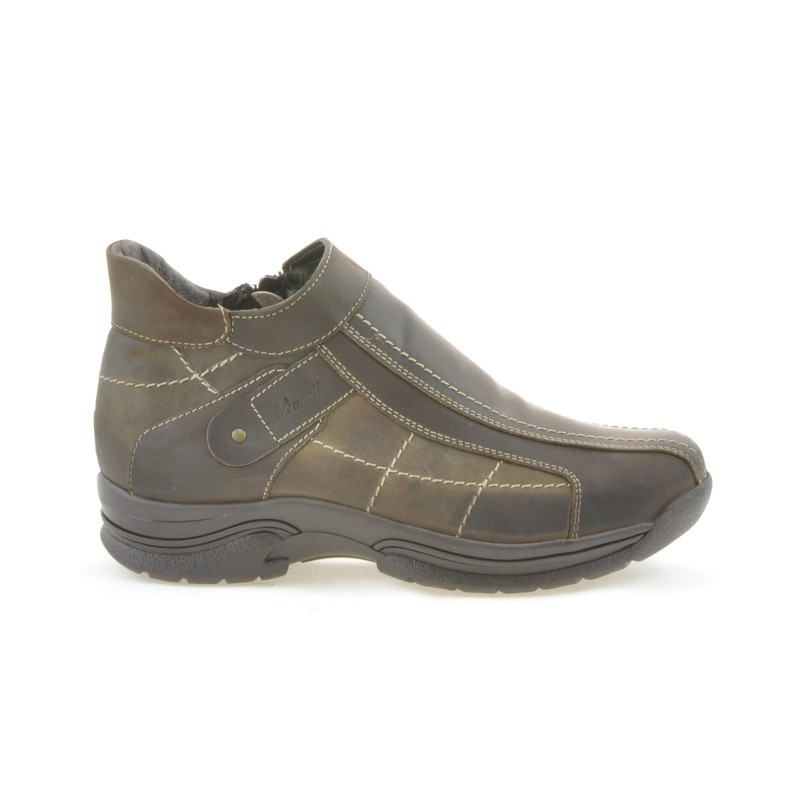 Botas para adolescentes 441 tuxon café+tuxon arena