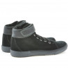 Botas hombre 411 negro ante