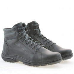 Botas para adolescentes 461 negro+gris