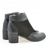 Botas de mujer 3240 negro combinado