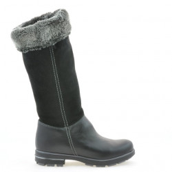 Botas para niños 3203 negro combinado