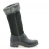 Botas para niños 3203 negro combinado