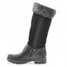 Botas para niños 3203 negro combinado