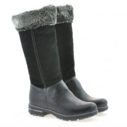 Botas para niños 3203 negro combinado