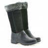Botas para niños 3203 negro combinado