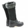 Botas para niños 3203 negro combinado