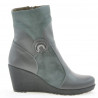Botas de mujer 3220 gris combinado
