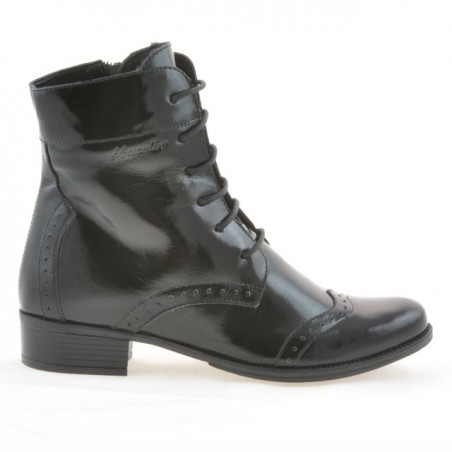 Botas de dama 291 charol negro
