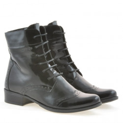 Botas de dama 291 charol negro