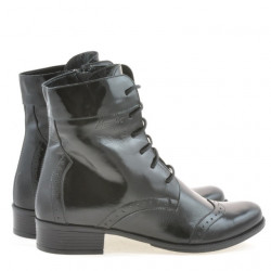 Botas de dama 291 charol negro