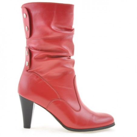 Botas mujer 1113-1 rojo