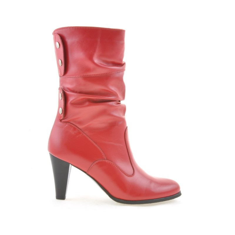 Botas mujer 1113-1 rojo
