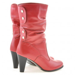 Botas mujer 1113-1 rojo