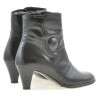Botines de mujer 1101 charol negro