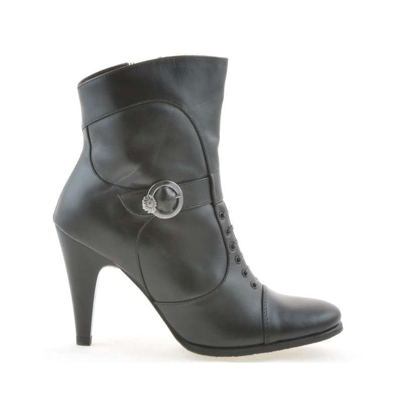 Botines de mujer 1102 negro