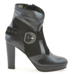 Botas de mujer 1126 negro+negro antílope