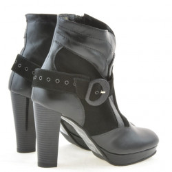 Botas de mujer 1126 negro+negro antílope