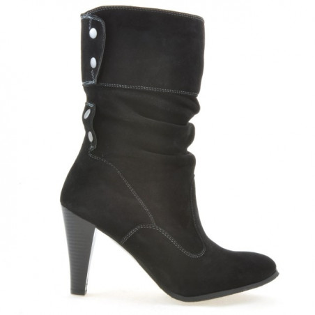 Botas de mujer 1113 negro+negro antilope