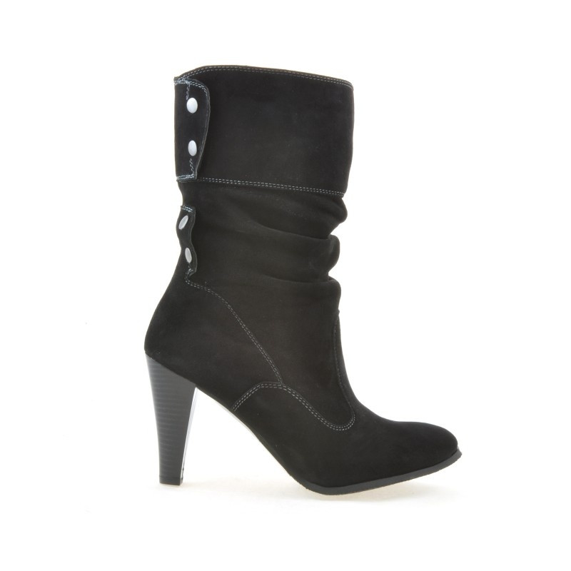 Botas de mujer 1113 negro+negro antilope