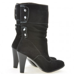 Botas de mujer 1113 negro+negro antilope