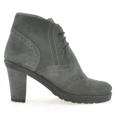 Botines mujer 3230 gris ante