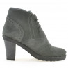 Botines mujer 3230 gris ante