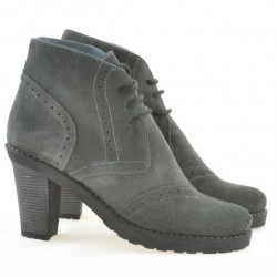 Botines mujer 3230 gris ante