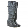 Botas mujer 226 negro+crepé negro