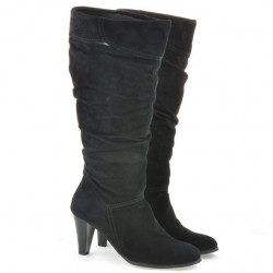 Botas mujer 1120 negro+negro ante