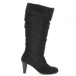Botas mujer 1120 negro+negro ante