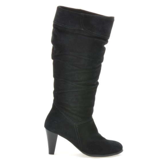 Botas mujer 1120 negro+negro ante