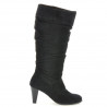 Botas mujer 1120 negro+negro ante