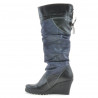 Botas de mujer 226 negro+índigo antílope