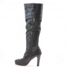 Botas de mujer 1118 negro antílope pic