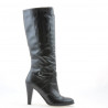 Botas mujer 1119 charol negro